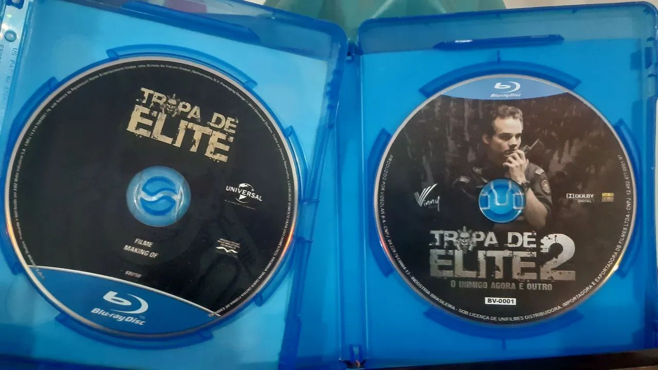 Tropa de Elite 1 e 2 Blu-ray - Edição Definitiva - Foto 3