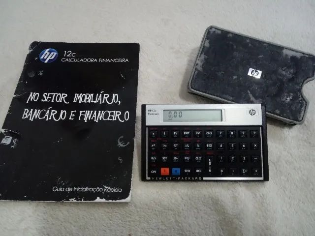 Calculadora financeira HP 12C Platinum original - Foto 2
