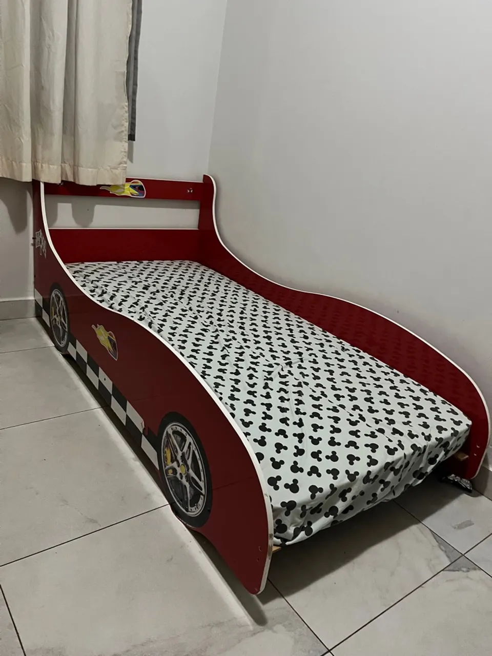 Cama Infantil Carrinho de Corrida