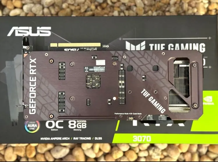 Placa de Vídeo RTX 3070 ASUS TUF Gaming GeForce RTX 3070 OC 8GB
