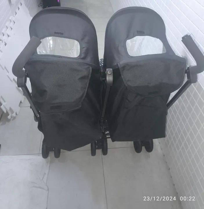 Carrinho de Bebê Duplo Twingo  - Foto 6