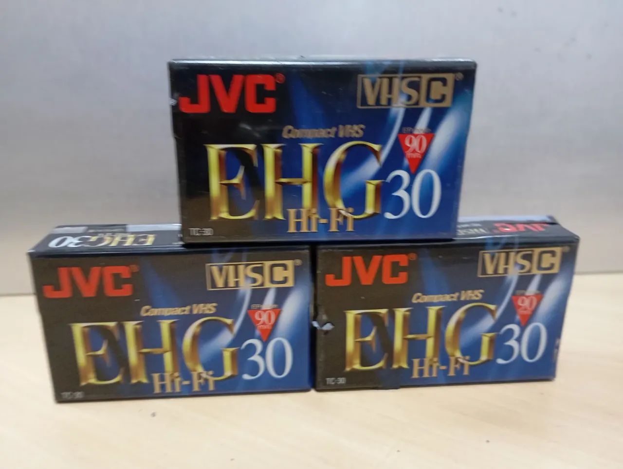 Fita VHS JVC EHG 30 Hi-Fi 90 min - Foto 2