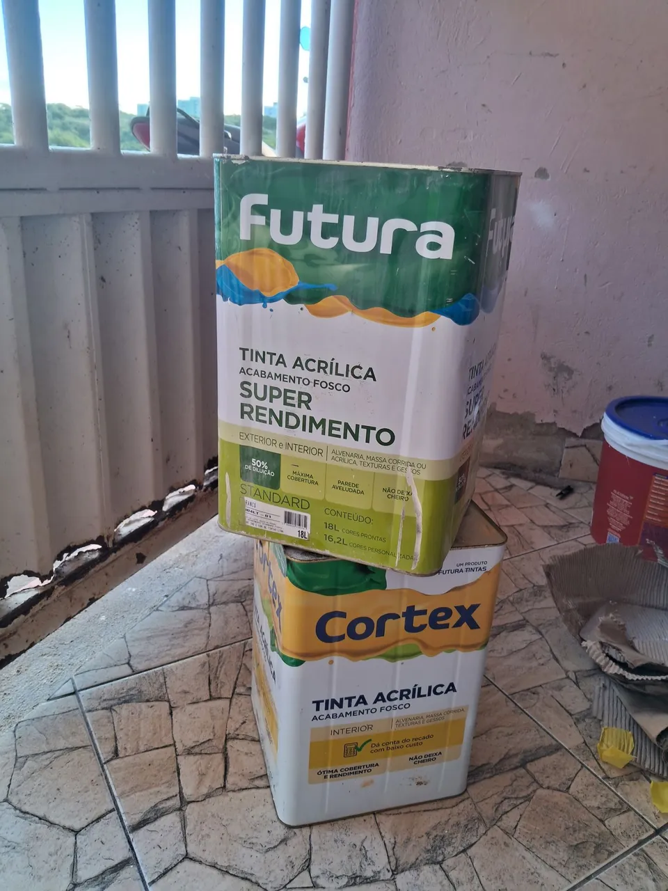 Tintas Acrílicas Futura e Cortex - 18L