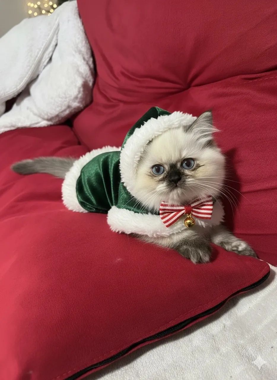 Filhote gato persa himalaia  - Foto 6