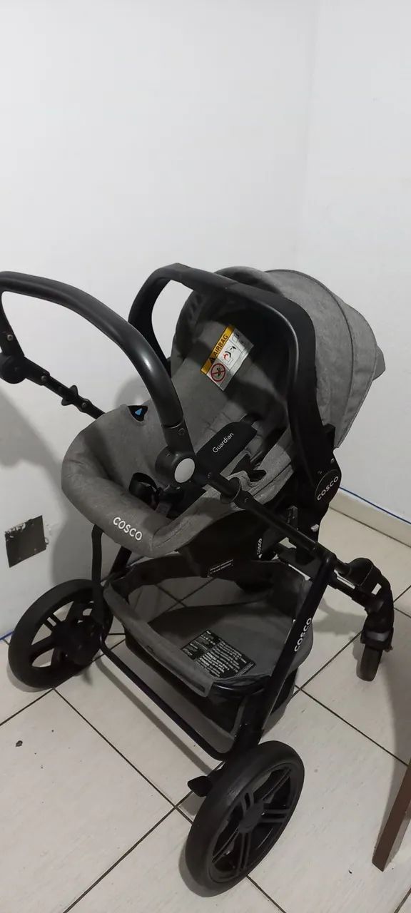 Cosco Guardian 3 em 1 | MOISÉS CARRINHO DE PASSEIO E BEBÊ CONFORTO! - Foto 2