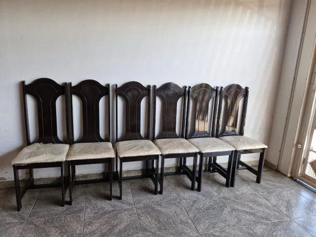 Mesa e Conjunto de 6 cadeiras para mesa de jantar - Foto 4