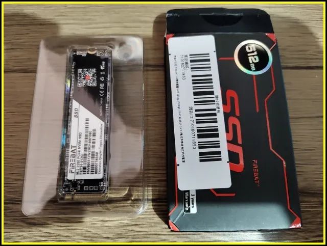 SSD 512GB M.2 NVME, Gen3x4 2280 NOVO (Já com Win 10 PRO - Pré Inst.) - Aceito Cartão/Pix
