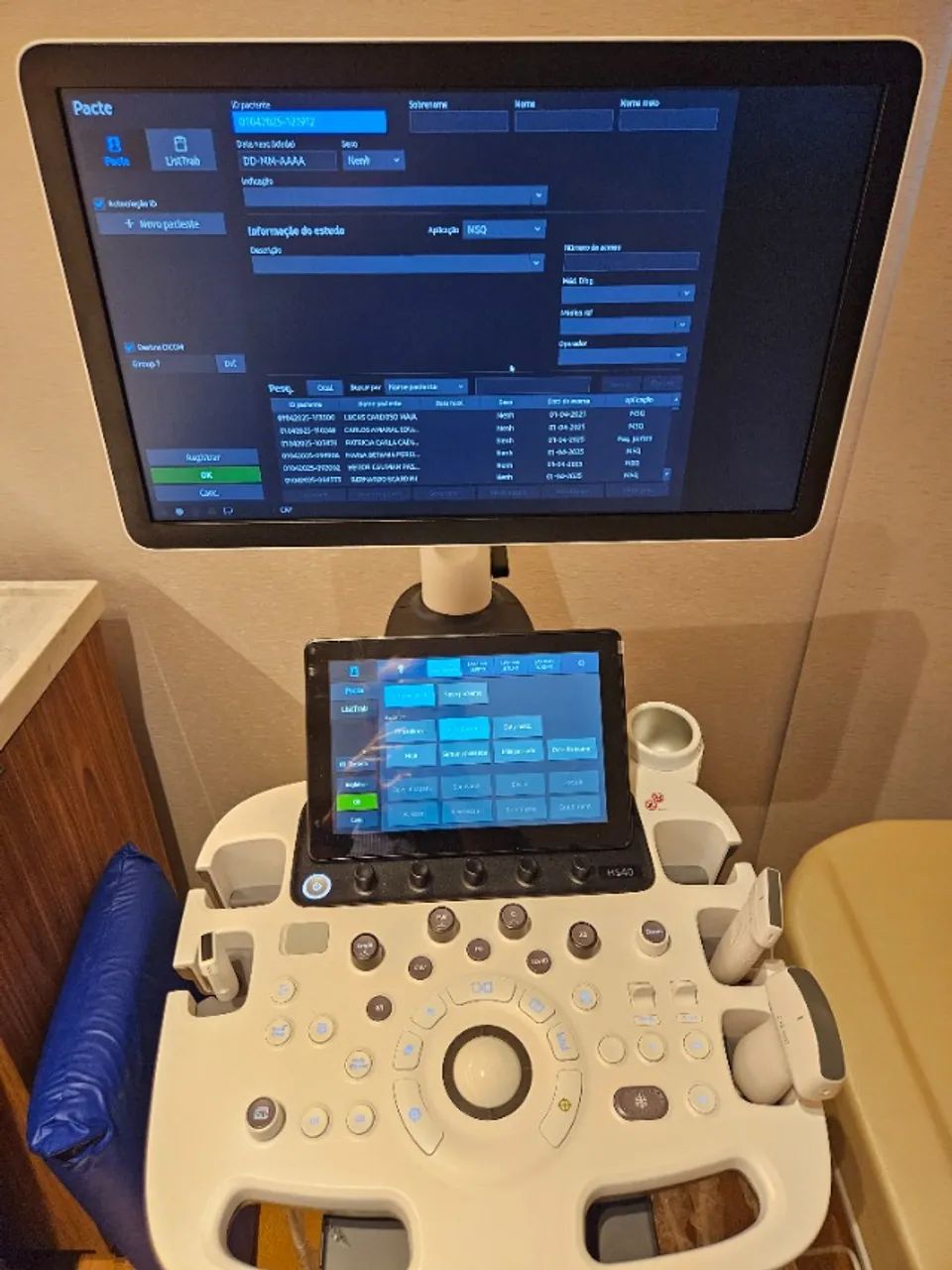 ULTRASSOM SAMSUNG HS40 PREMIUM - SONDAS ESPECIAIS / NA GARANTIA DE FÁBRICA - 1 MÊS DE USO - Foto 5