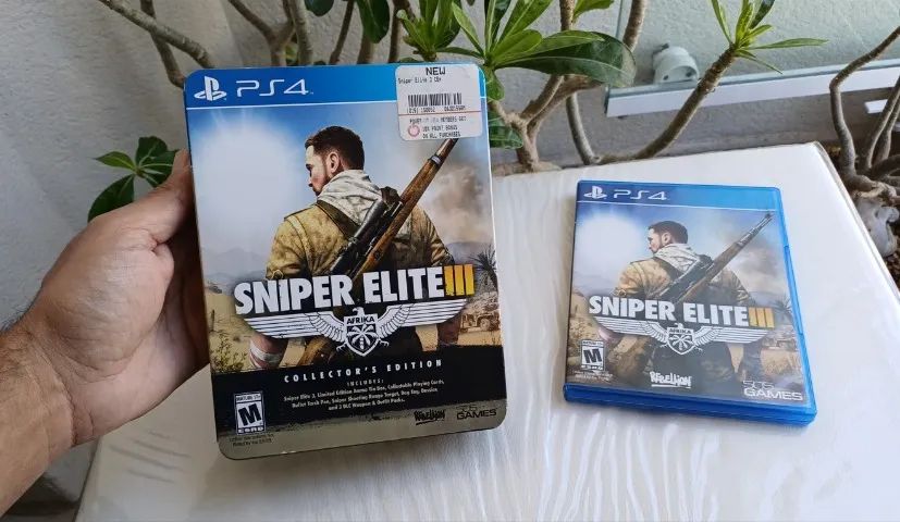 Jogo Sniper Elite 3 Collectors Edition Africa Ps4 Completo
