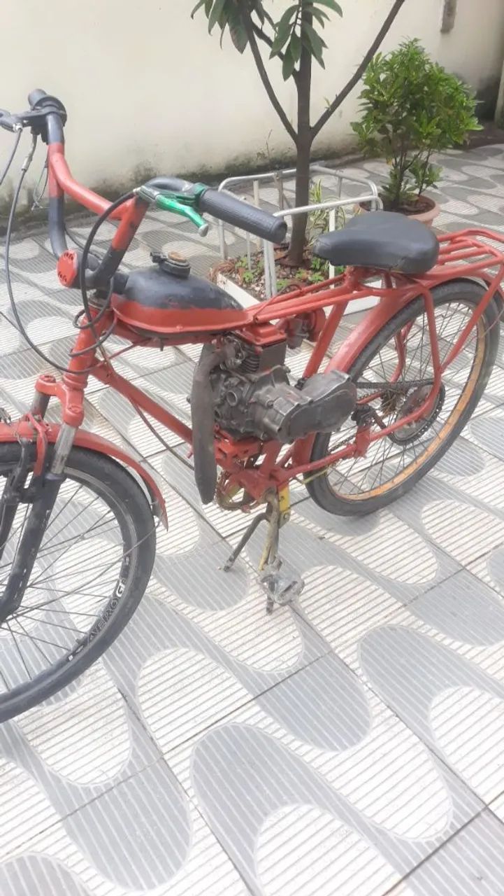 Bicicleta motorizada motor 4 tempo  - Foto 2