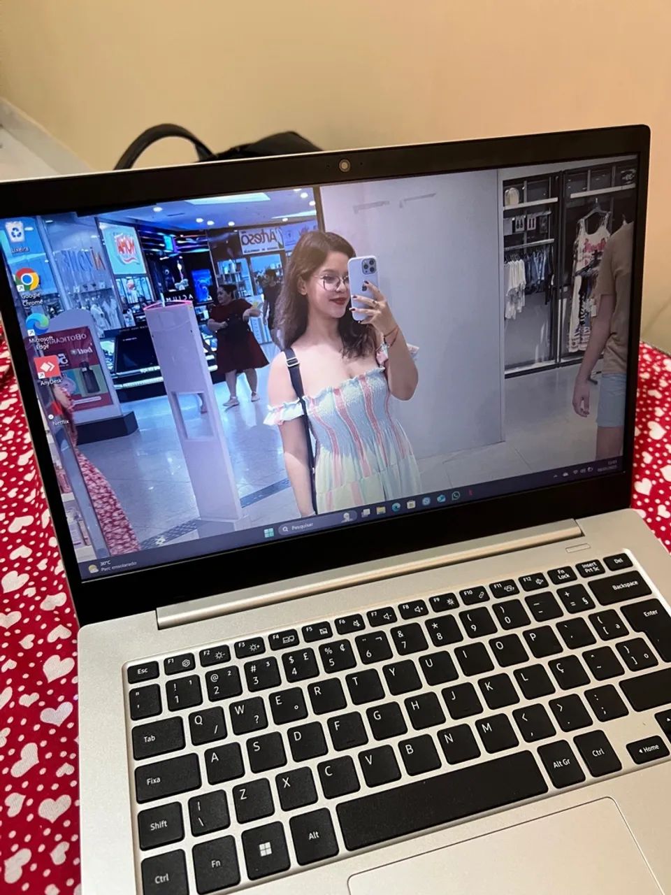 Notebook Samsung Galaxy Book Go Snapdragon 4/128GB - Foto 3