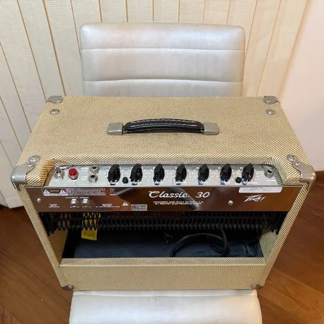 Amplificador Peavey Classic 30 - Tweed Vintage - Lindão!!!! Sonzeira!!! - Foto 5