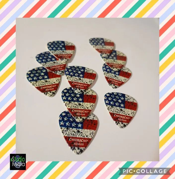 10 Palhetas para Guitarra - Importadas - USA - Foto 2