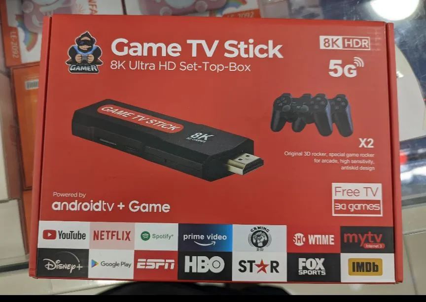 Game TV Stick 8K Ultra HD - Experiência de Streaming Inacreditável!( Entrego)  - Foto 2