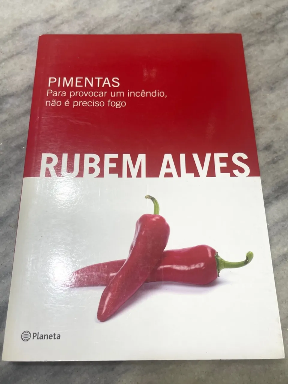 Livro Pimentas de Rubem Alves