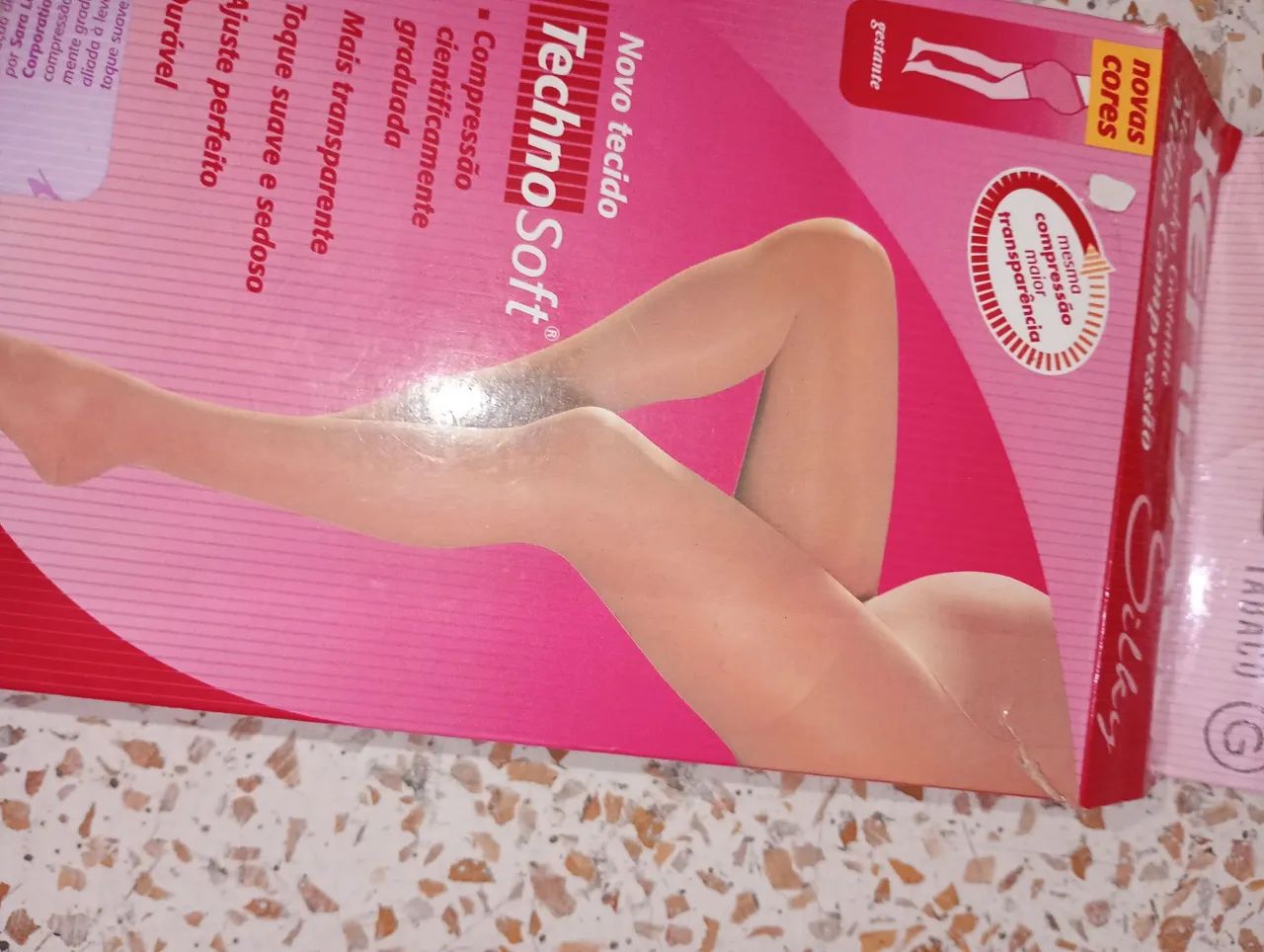 Meia-calça Gestante Kendall Sily Média Compressão - Foto 5