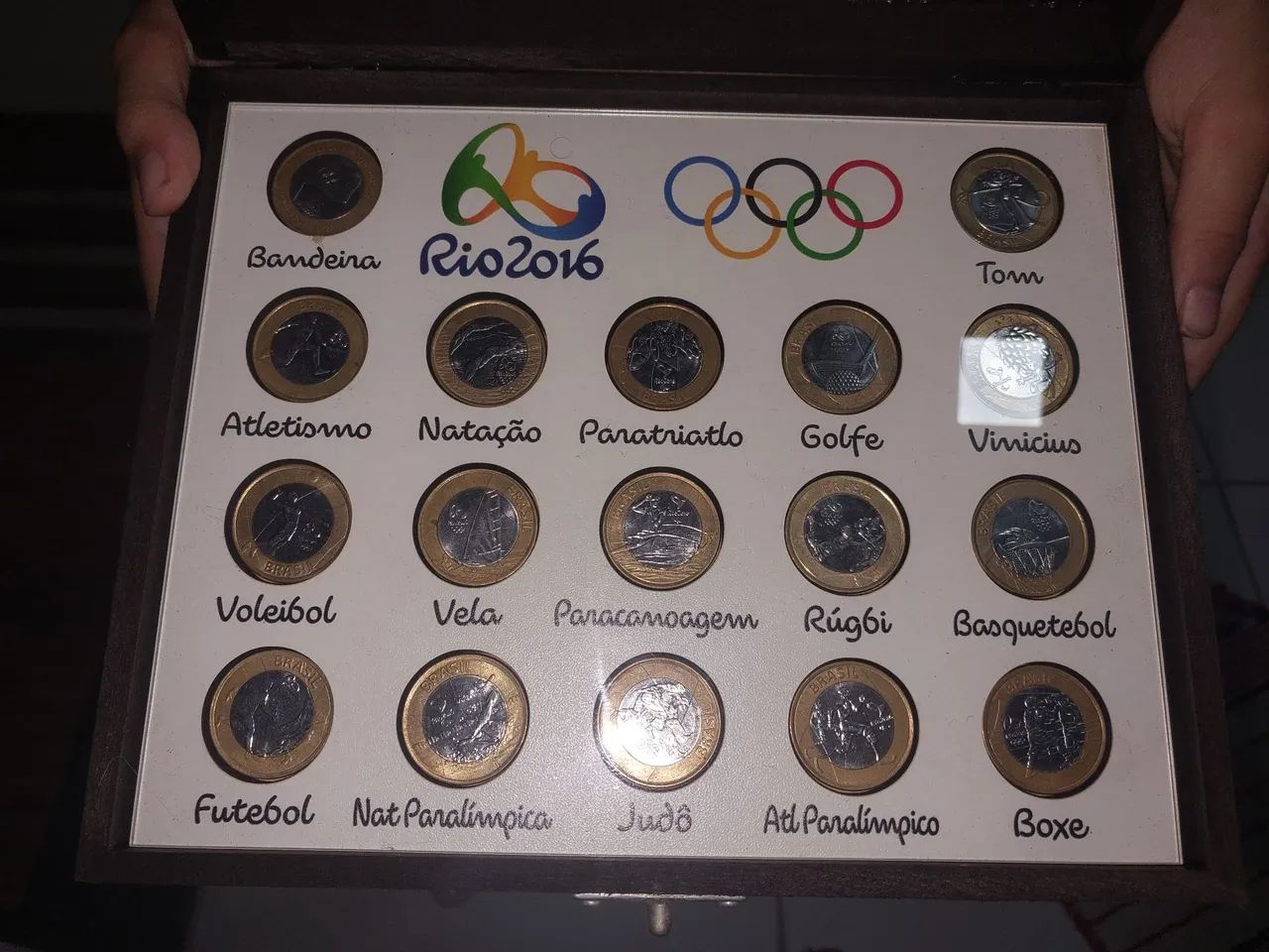 Caixa Decorativa Rio 2016 completa - Foto 2