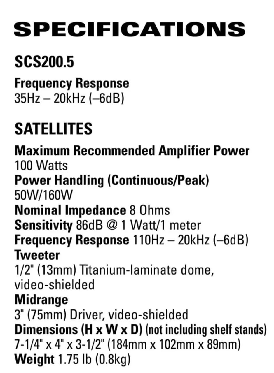 Par de caixas de som satélites JBL SCS200 - Foto 4
