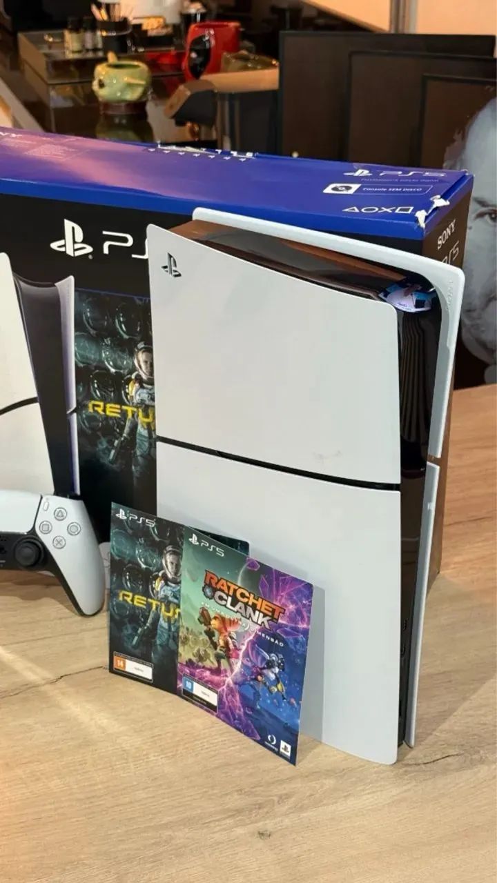 PS5 Slim 1TB novo  - Foto 2