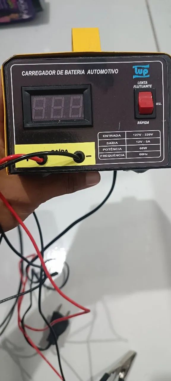 Carregador de Bateria Automotivo Tup 12V - 5A - Foto 3