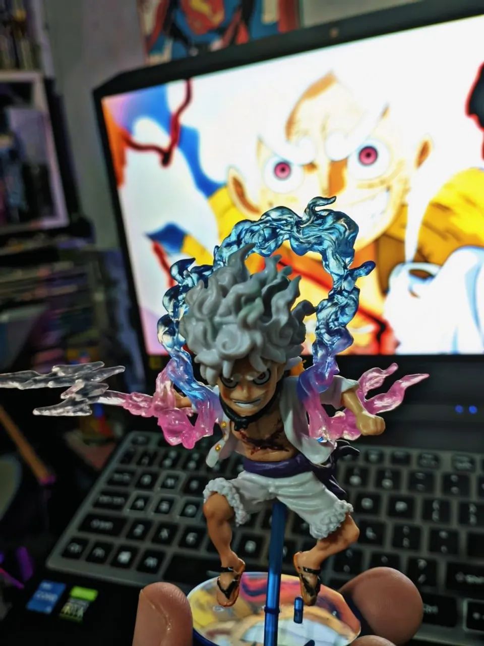 Boneco Luffy Gear 5 - Foto 2