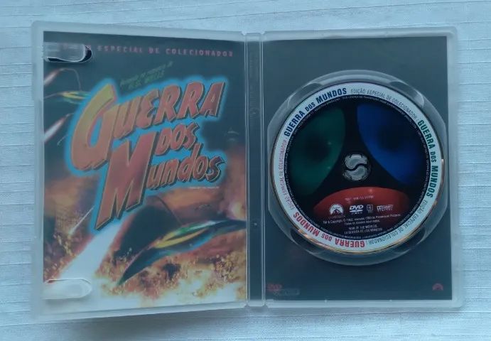 Dvds Guerra dos Mundos - 2 Filmes (originais) - Foto 4