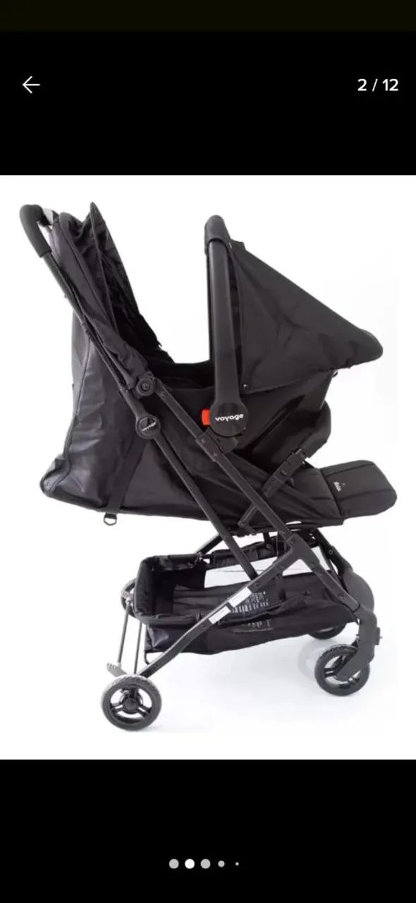 Carrinho com bebê conforto  - Foto 4