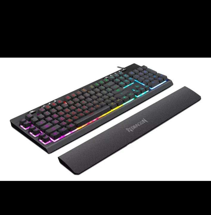 Teclado Gamer Redragon - RGB - Iluminação Personalizada - Foto 4