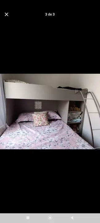 Vendo cama suspensa MDF