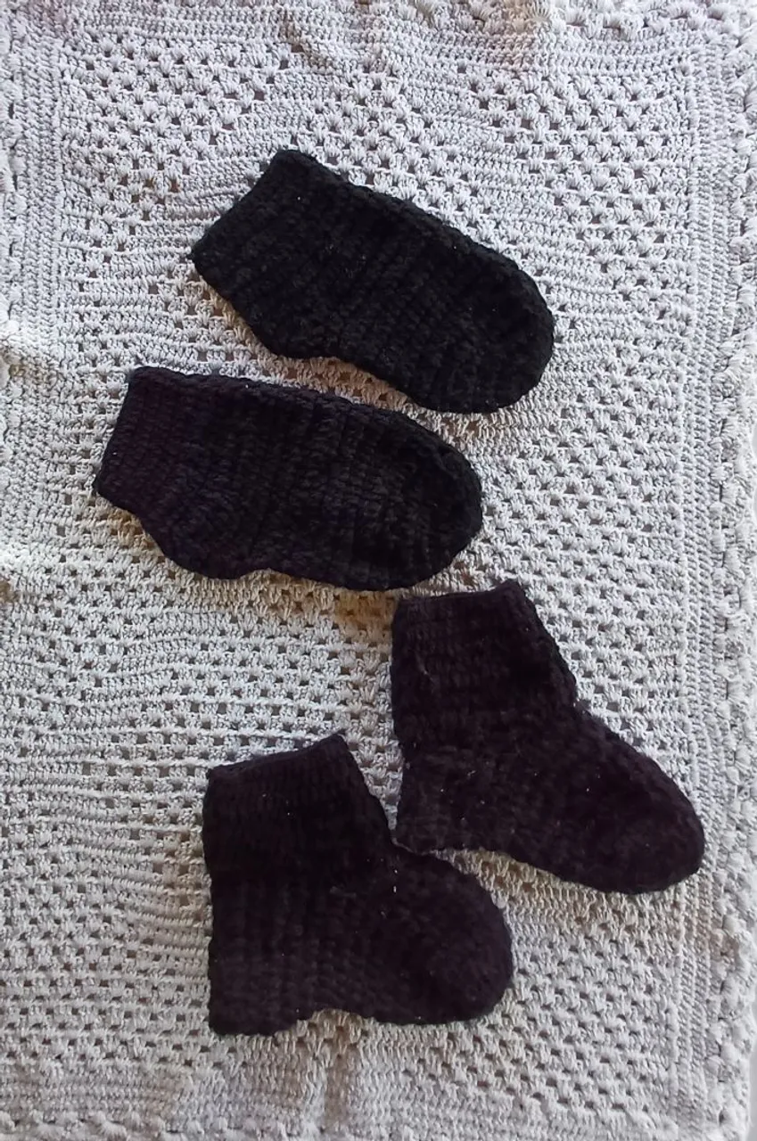 PANTUFAS de Crochê Confortáveis e Quentinhas