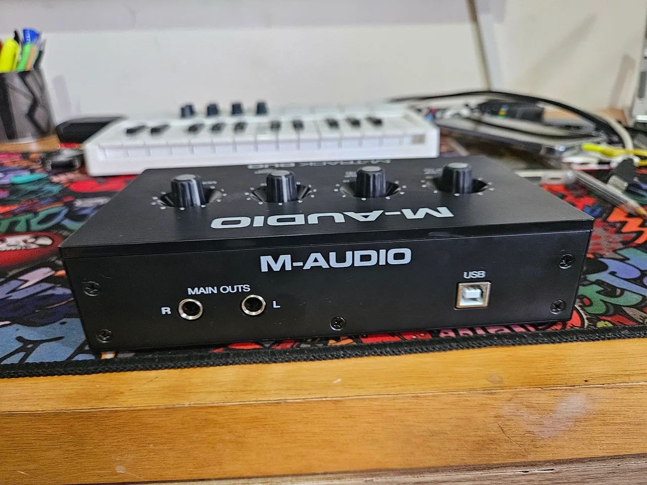 Interface de Áudio M-Audio M-Track Duo - Foto 3
