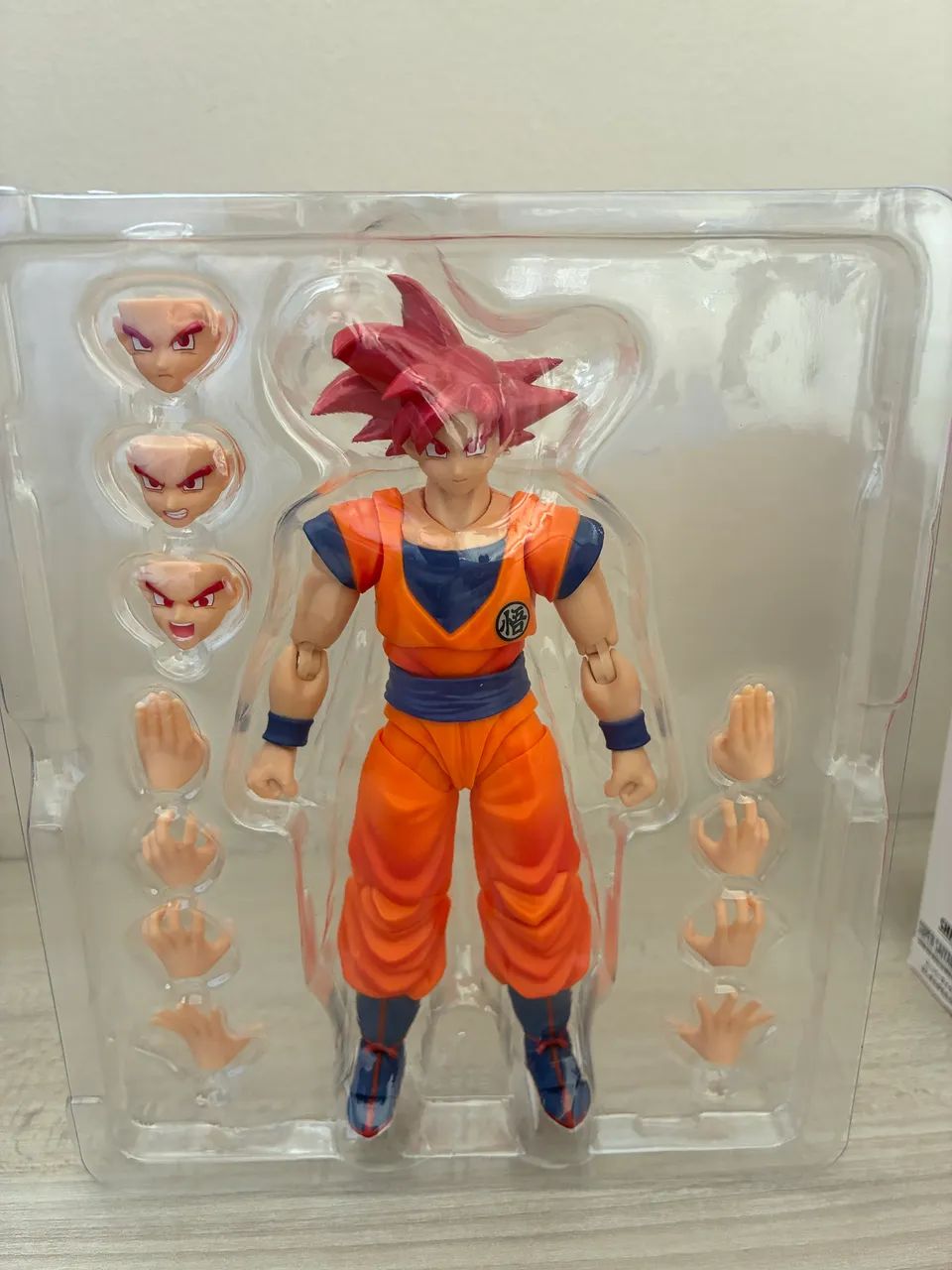 Goku Super Saiyajin God S.h. Figuarts Dragon Ball Z Bandai - Foto 2