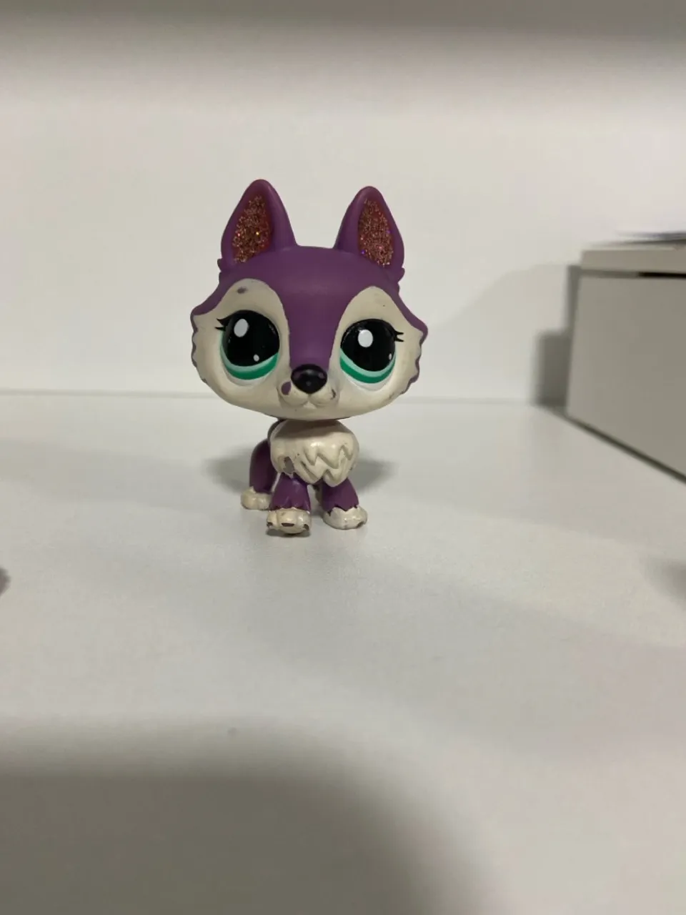 Littlest pet shop lps husky siberiano roxo