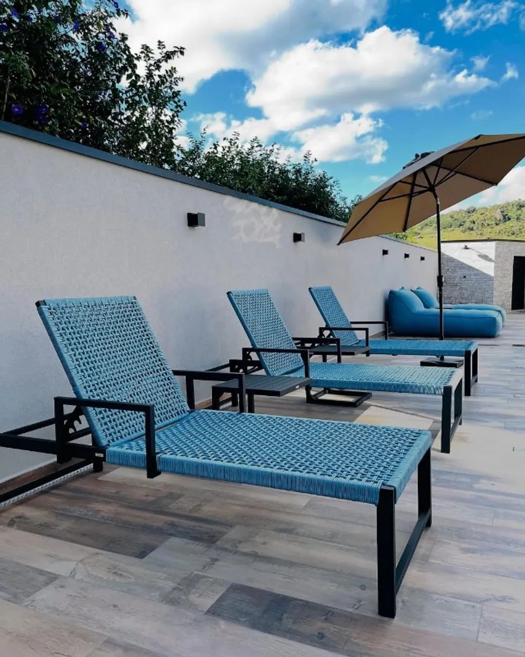 ESPREGUIÇADEIRA DE CORDA NÁUTICA PARA PISCINA (unidade)