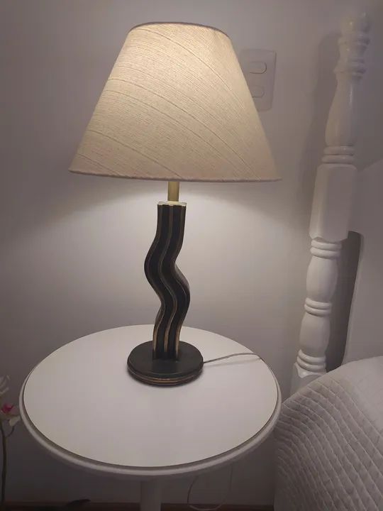 Par de abajur de mesa sala ou quarto