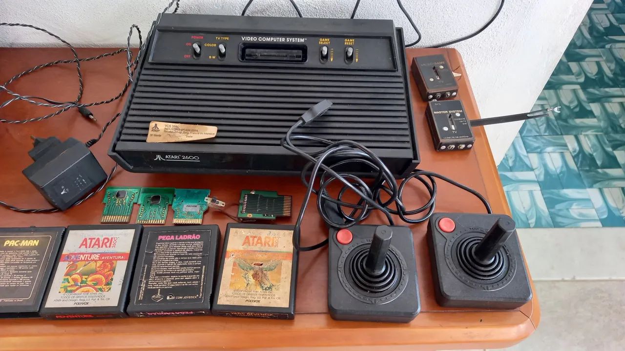 Atari 2600 - vídeo game Clássico - Foto 3