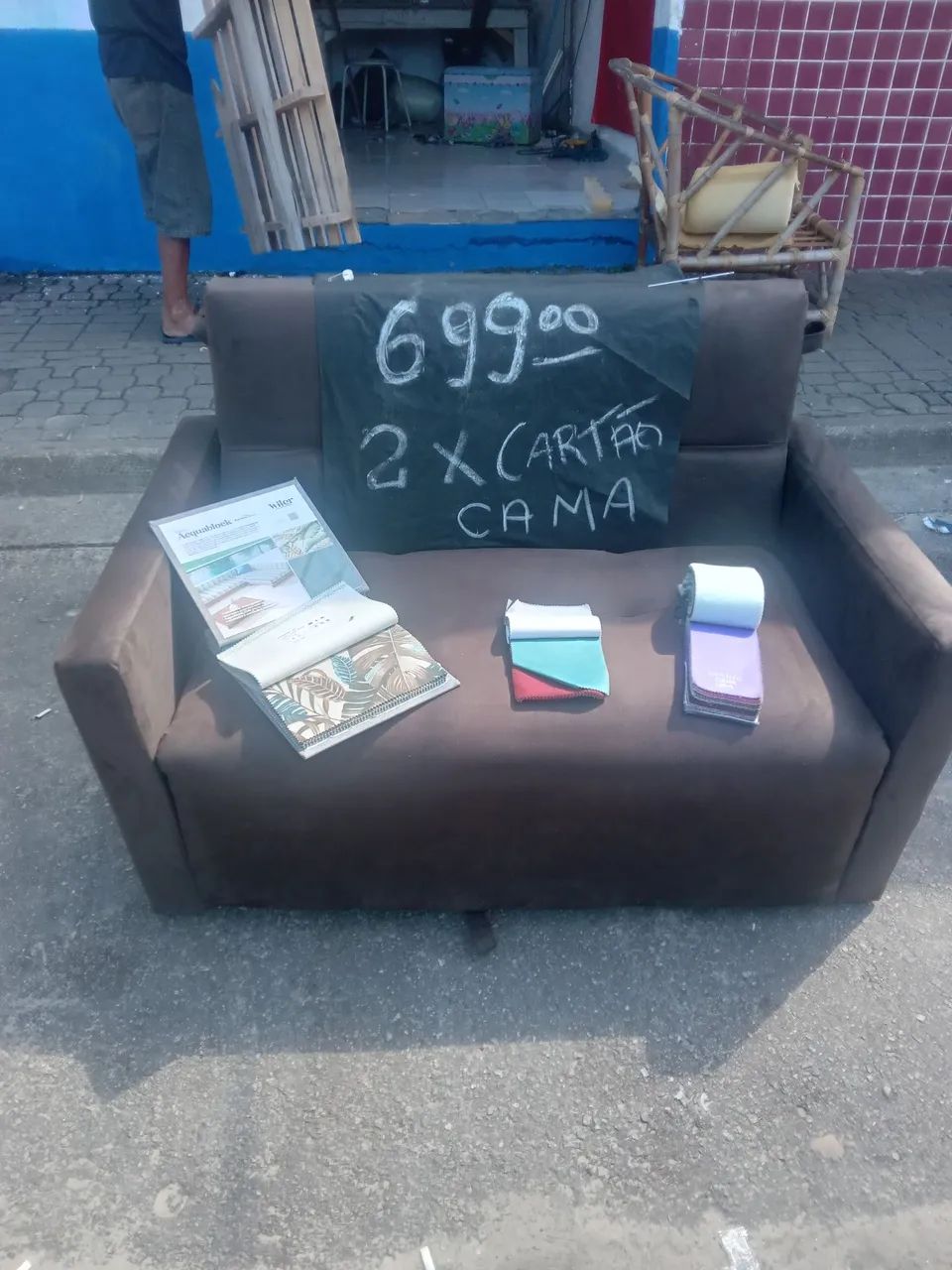 Poltrona nova só 220 reais  - Foto 4