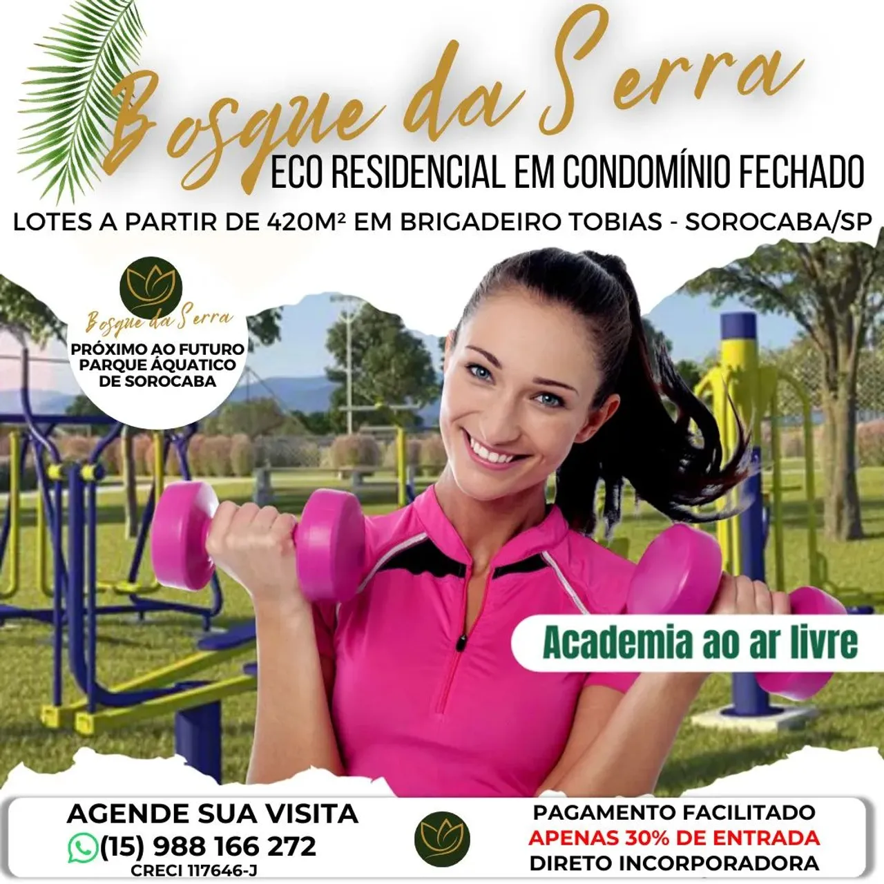 Lote em Condomínio Fechado - 420m² Pronto para Construir - Sorocaba