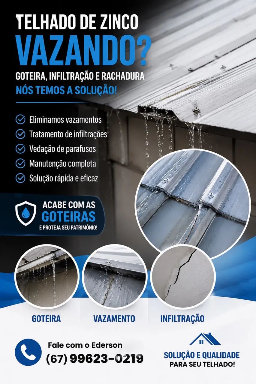 Telhados recuperação vazamento  - Foto 5