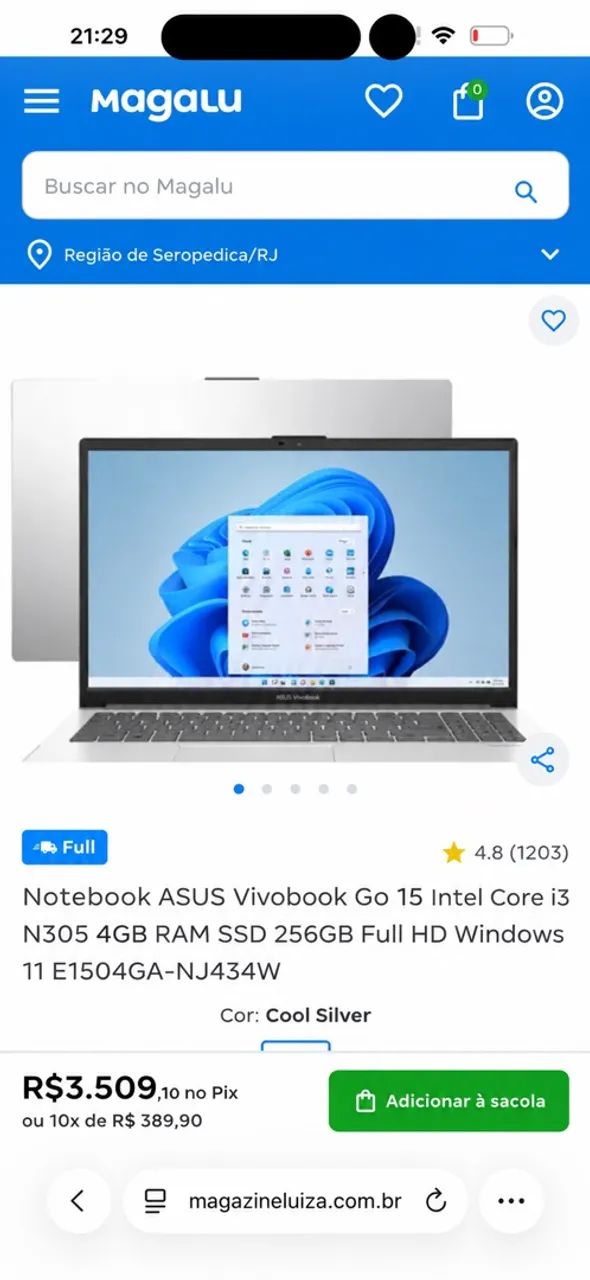 Notebook Asus Vivobook Go 15  - Foto 2