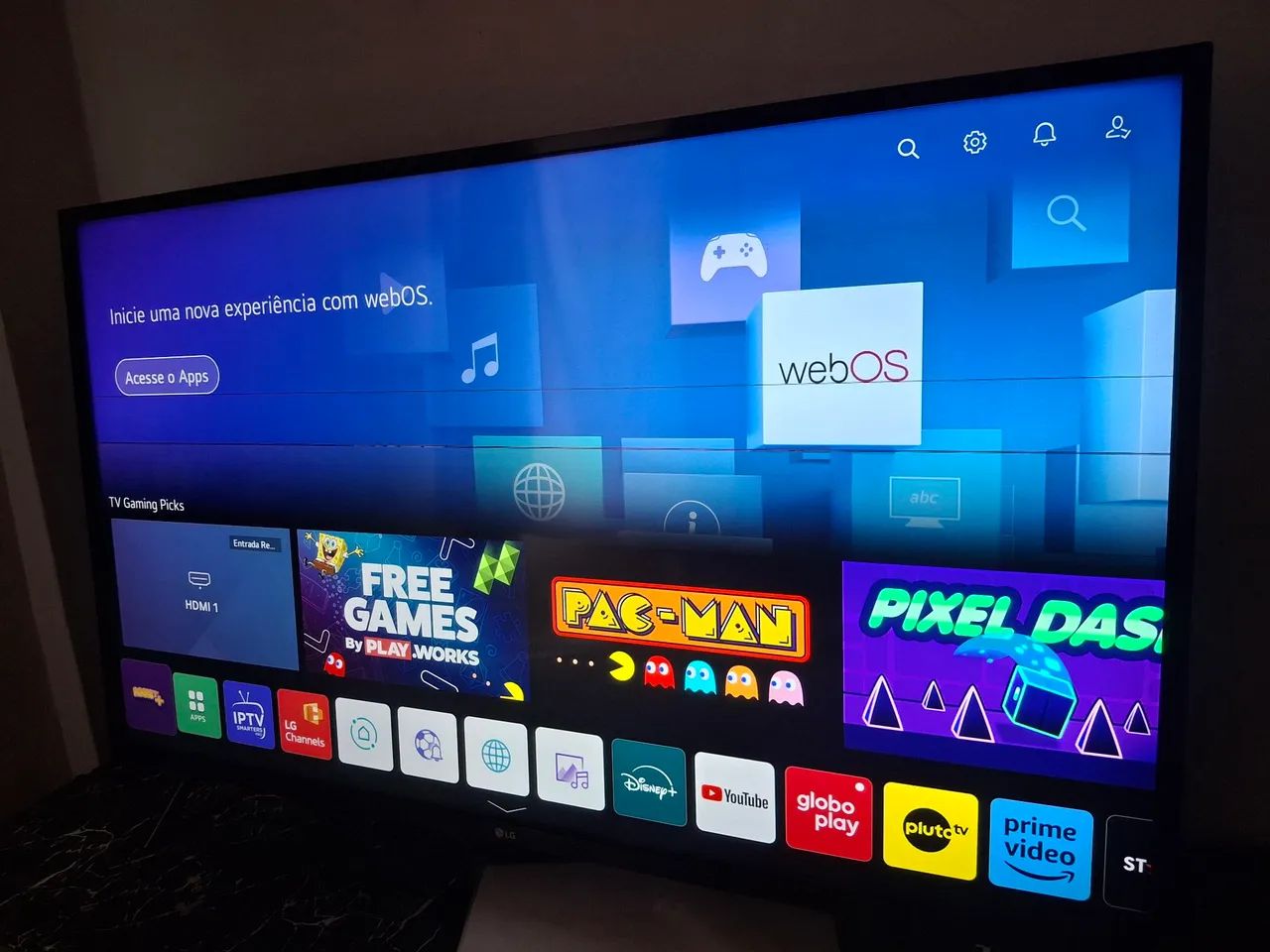 Smart tv lg 43 polegadas
