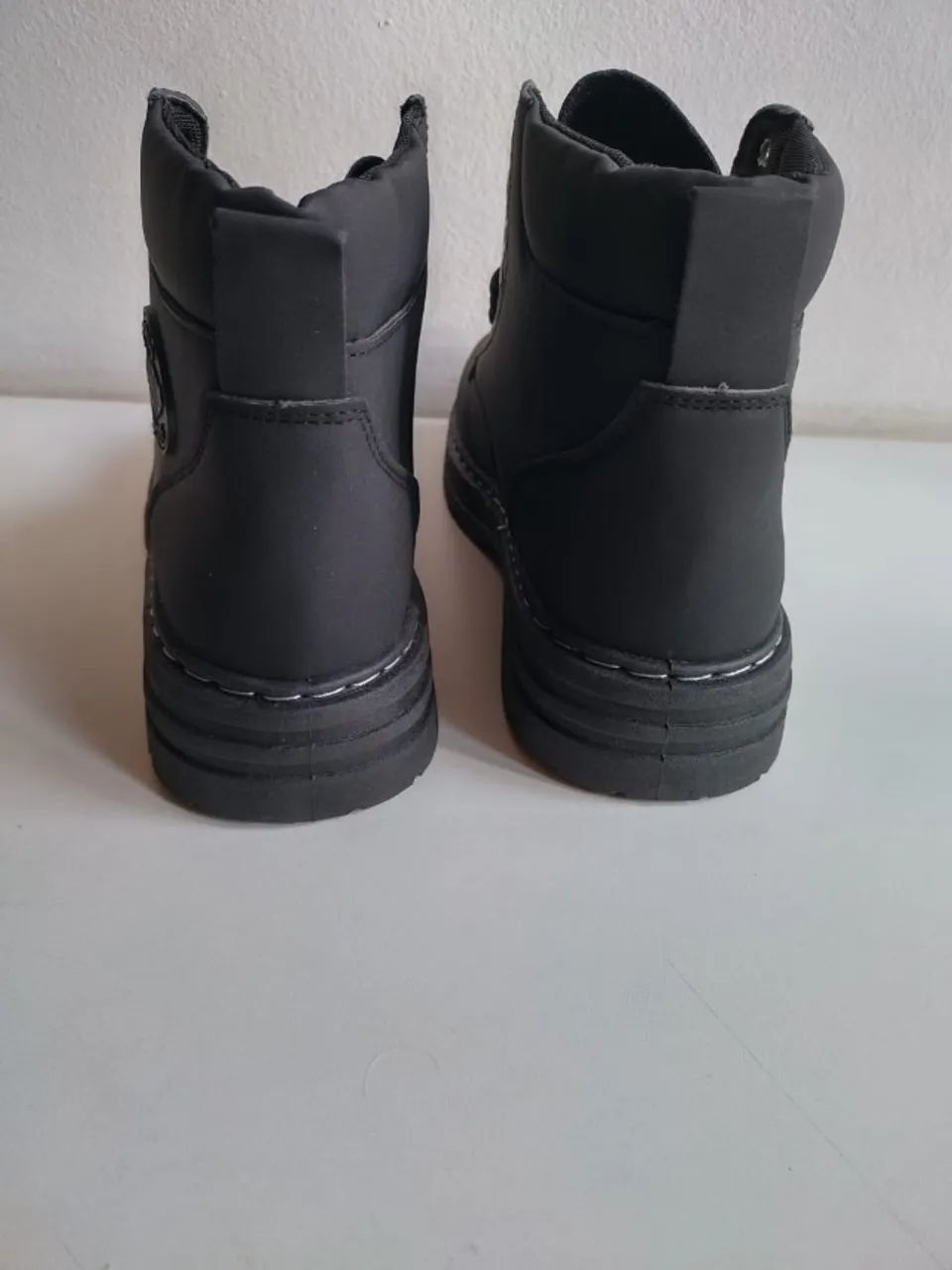 Bota Coturno Casual Black  - Foto 4