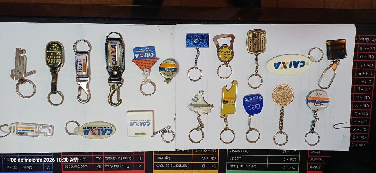 CHAVEIROS DA CEF- Diversos Coleção  Venda conjunto ou unidade - Foto 2