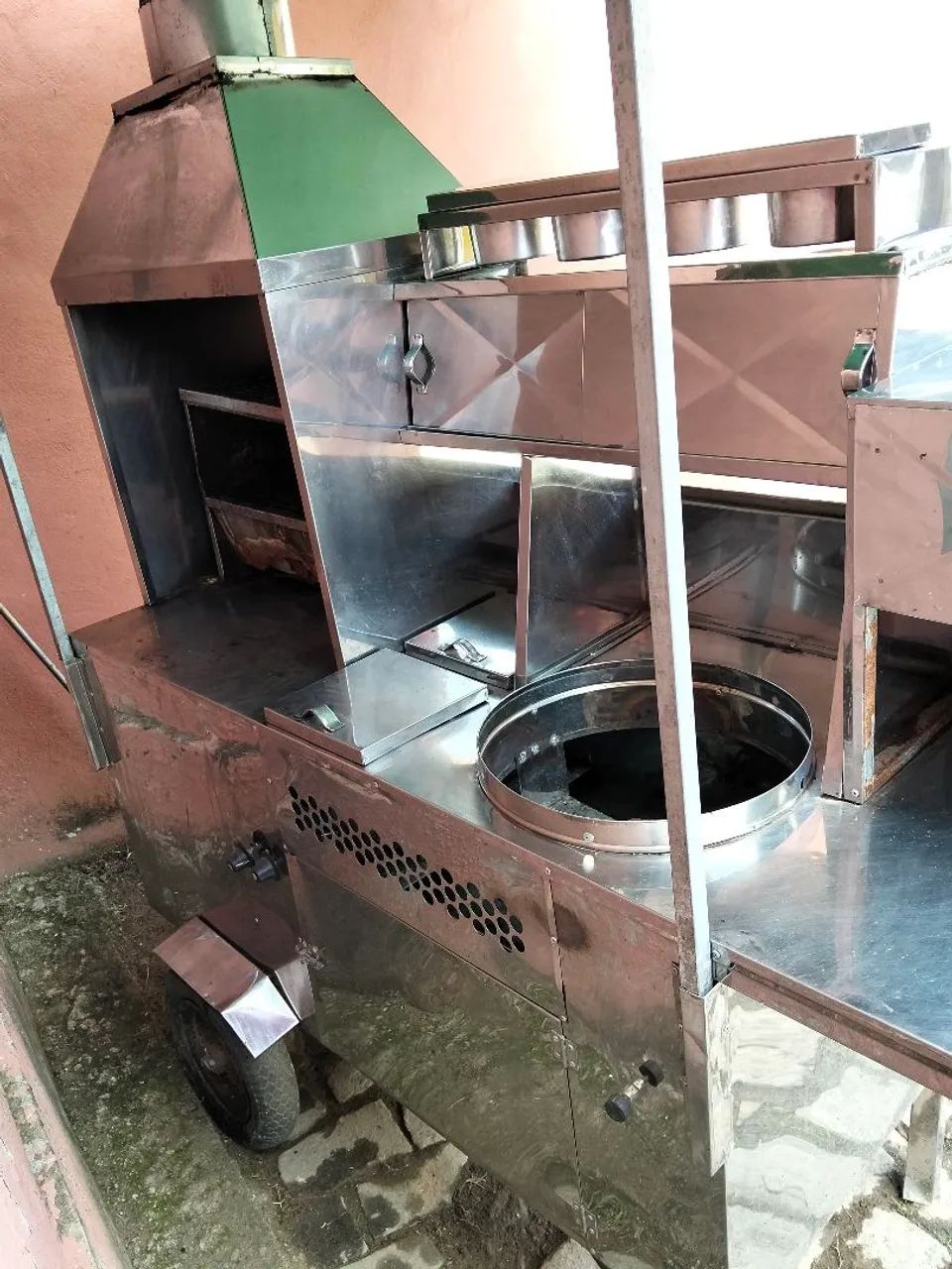 Carrinho 4x1 em inox - Foto 2