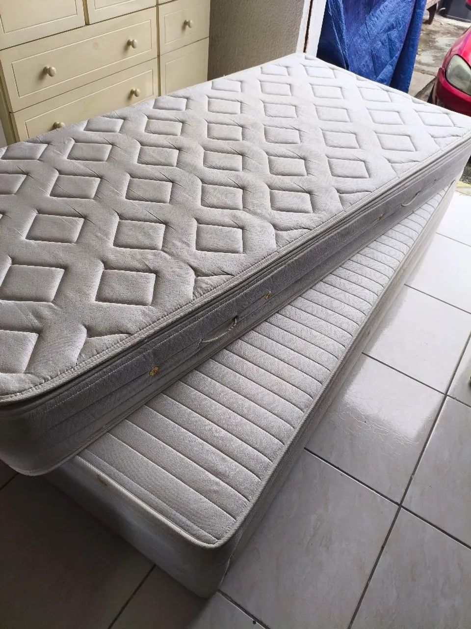 Box solteiro com colchão e auxiliar  - Foto 4