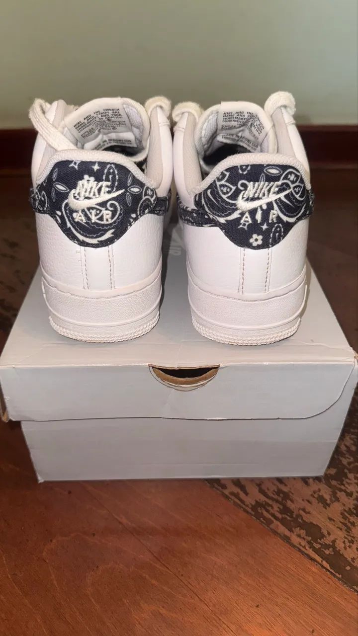 Nike Air force 1 ?Black Paisley? - Foto 4