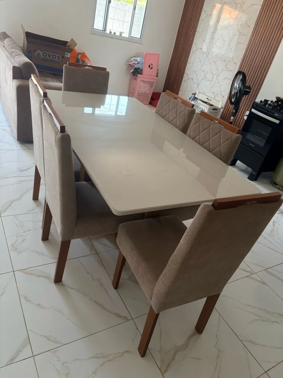 Mesa de jantar 6 lugares  - Foto 4