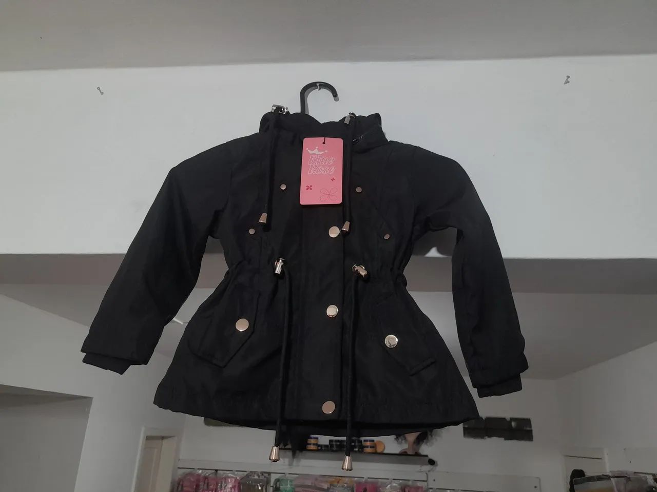 Casaco para menina infantil