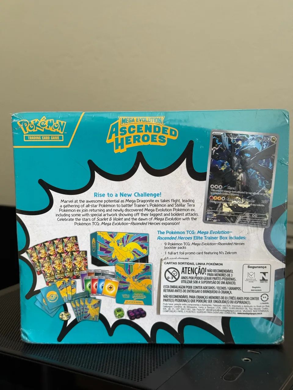 (ING) Elite Trainer Box - Megaevolution Series - Ascended Heroes - Foto 4