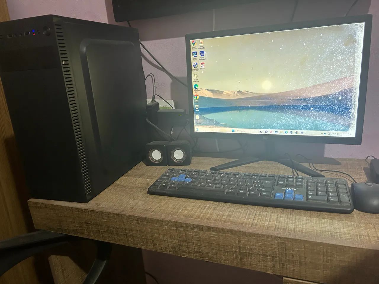 Computador de escritório completo: i5 - 8gb RAM